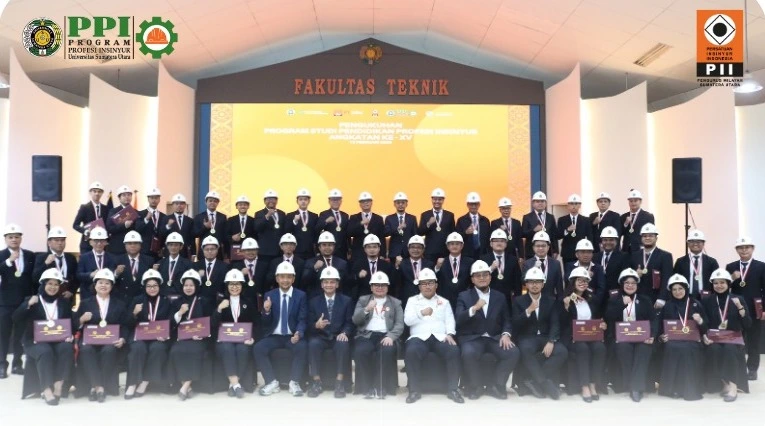 Pengukuhan Angkatan XV PSPPI USU & Peresmian Gedung PII Center